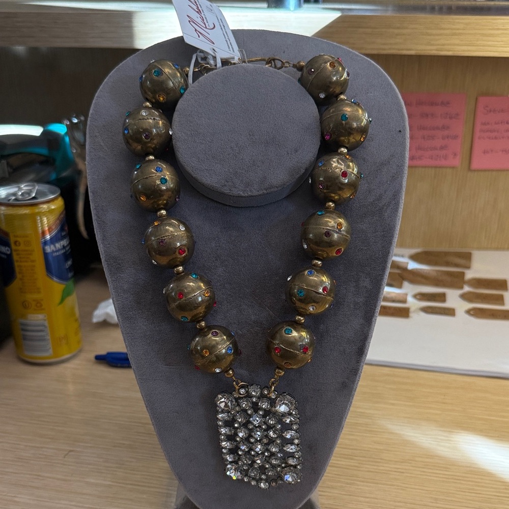 Made In The Deep South 1920’s Brooch Necklace